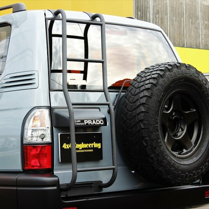 楽天市場】4x4エンジニアリング SUSリアラダー黒ブラック 