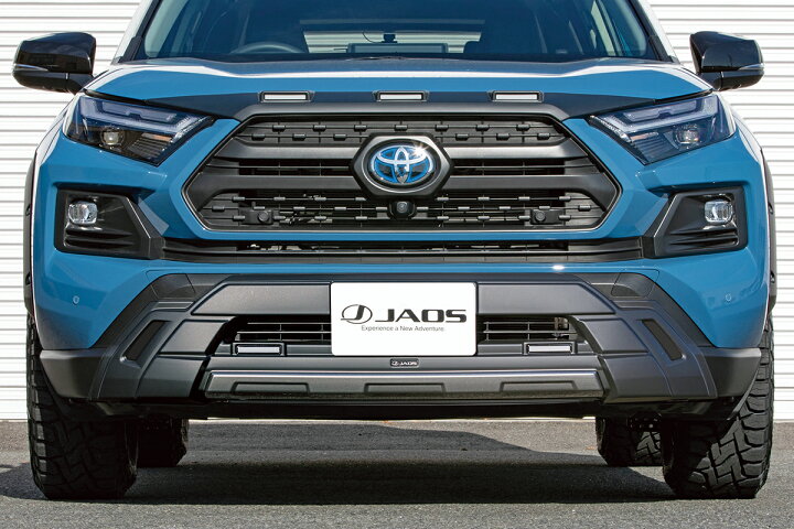 楽天市場】JAOS フロントバンパーガード 塗装品 マットブラック RAV4 