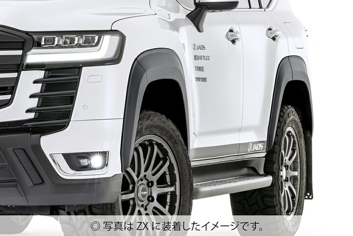 楽天市場】JAOS オーバーフェンダー type-S 塗装品 マットブラック 