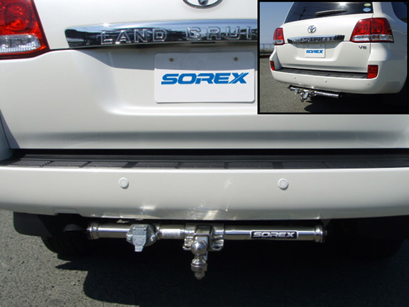 SOREXステンレスヒッチメンバーランドクルーザー200型式/UZJ200W | 4WD＆SUV PROSHOP ＲＶ ＳＨＵＥＩ