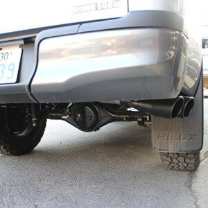 SUXON サクソンマフラーサイド2本出し・チッピングブラック塗装(HLD-125CB2)ハイラックス125ピックアップ/年式2017.09-2020.08【代引き不可】