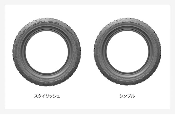 楽天市場】TOYO TIRES オープンカントリーR/T165/80R14 ホワイトレター 