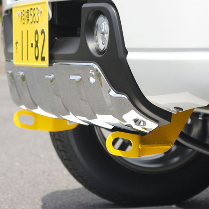楽天市場】ジムニーJB23用 アピオ製 純正バンパー用フロント牽引フック 