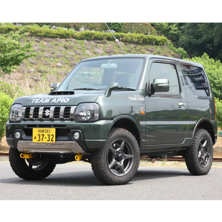 楽天市場】ジムニーJB23用 アピオ製 純正バンパー用フロント牽引フック 
