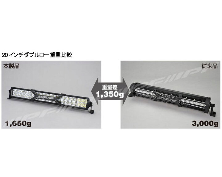 楽天市場】IPF LED LIGHT BAR 600S シリーズ600Sシリーズ 10インチ 