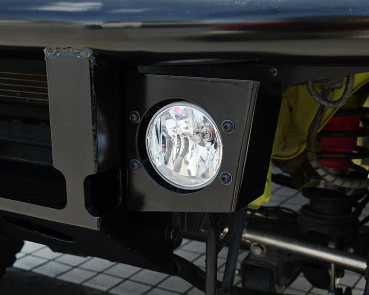 楽天市場】クローラーフロントバンパー用純正フォグランプブラケット 