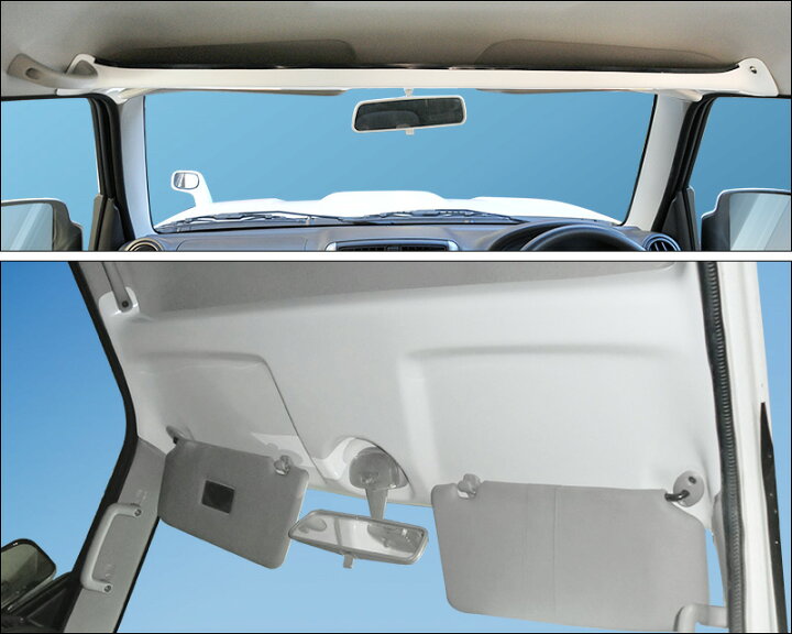 楽天市場】ジムニーJB23, JB33, JB43用 カーボン オーバーヘッド  