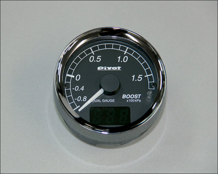 楽天市場】Pivot製 デュアルゲージDXB-B ブーストメーター(スズキ  