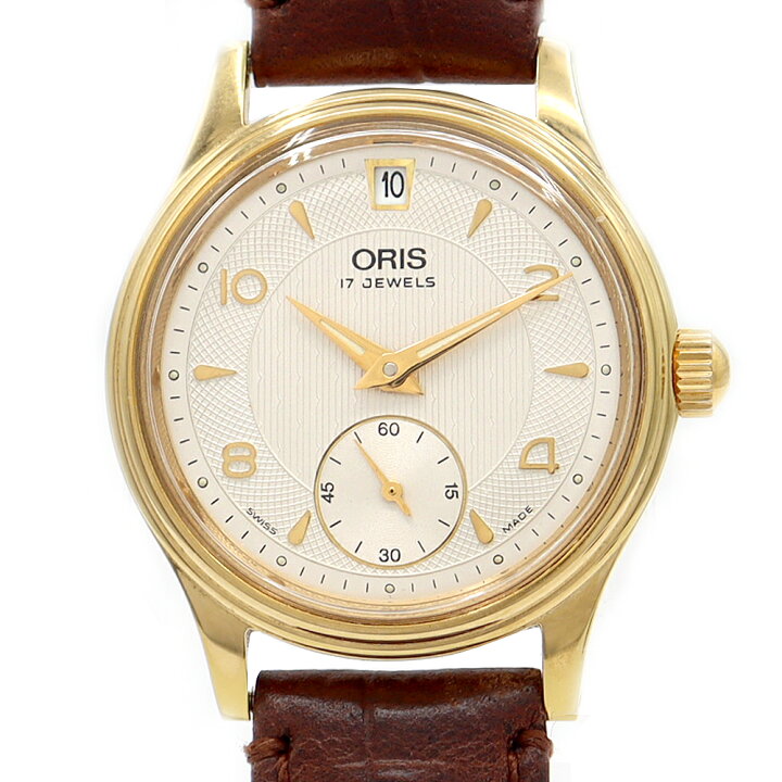 楽天市場】ORIS オリス 7459-26 スモールセコンド デイト 30m防水 