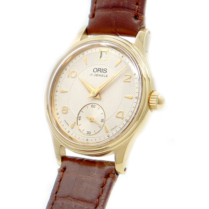 ORIS オリス 7459-26 スモールセコンド デイト 30m防水 シルバー SS 