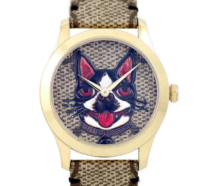 楽天市場】電池交換済み GUCCI グッチ Gタイムレス ボスコ&オルソ 