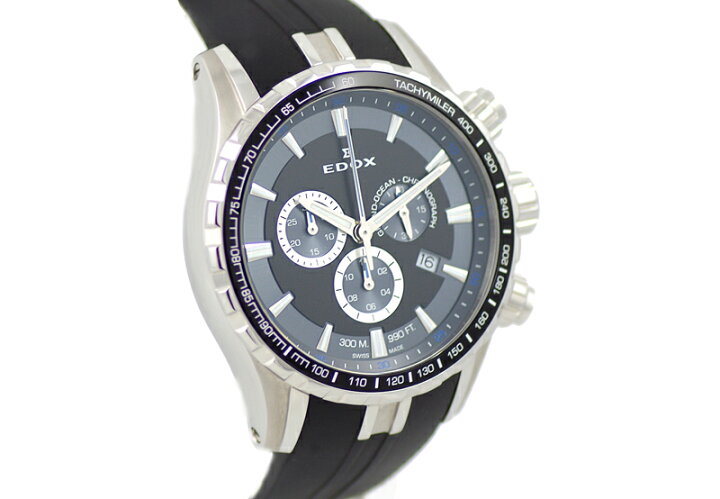 楽天市場】電池交換済 EDOX エドックス グランドオーシャン クロノ 