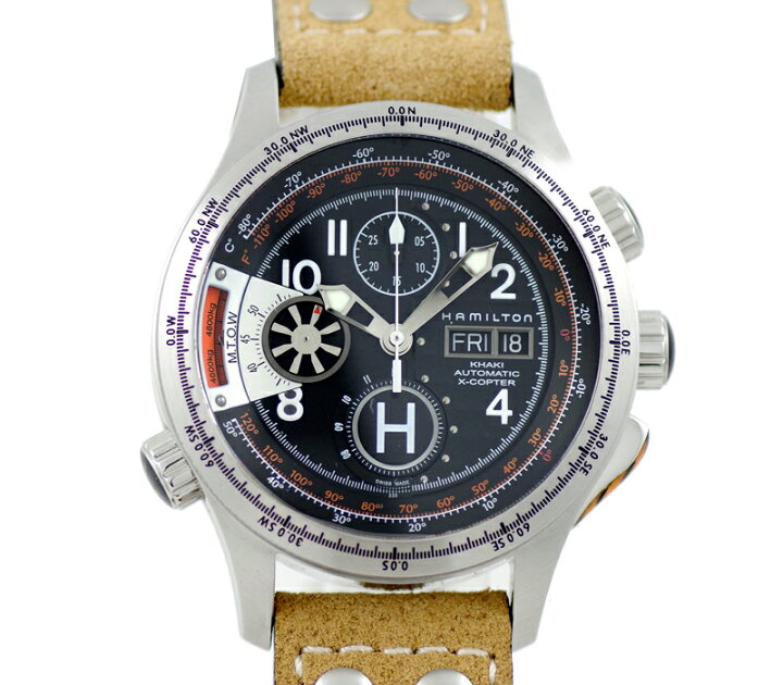 楽天市場】HAMILTON ハミルトン カーキ Xコプター H766160 デイデイト 