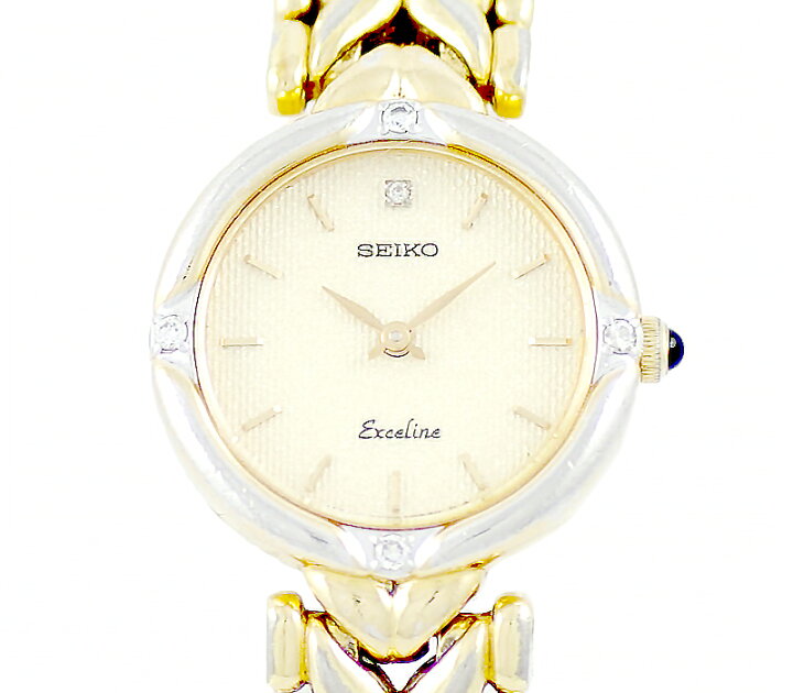 楽天市場】電池交換済 SEIKO セイコー エクセリーヌ 4N20-3060 