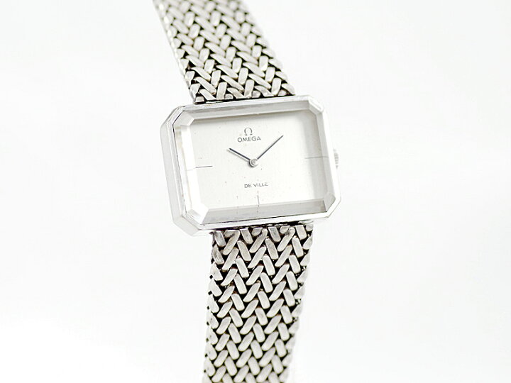 楽天市場】希少品 OMEGA オメガ DE VILLE デビル スクエア カット  