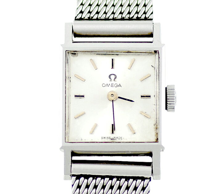 楽天市場】希少品 OMEGA オメガ スクエア Cal.484 511.162 17石  