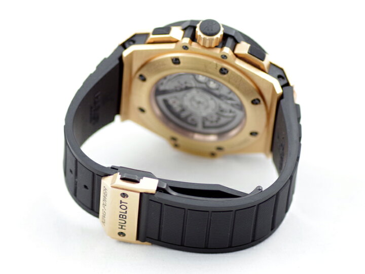 楽天市場】HUBLOT ウブロ キングパワー ウニコ キングゴールド パヴェ  