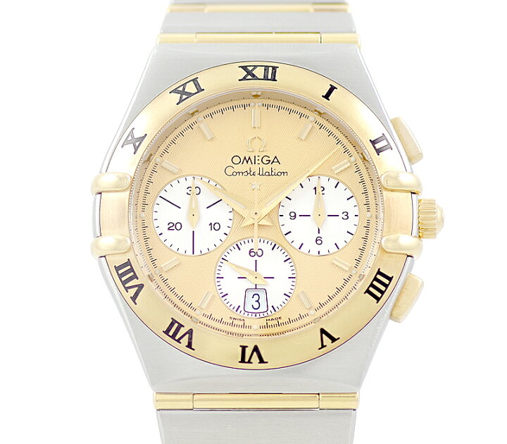 楽天市場】電池交換済 OMEGA オメガ コンステレーション クロノグラフ 