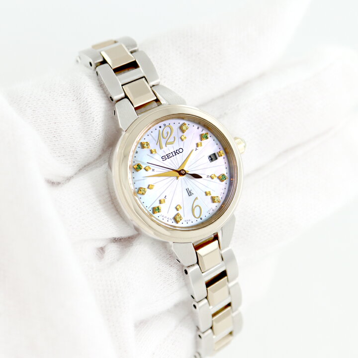 楽天市場】ほぼ新品 電池交換済 SEIKO セイコー ルキア 限定モデル  