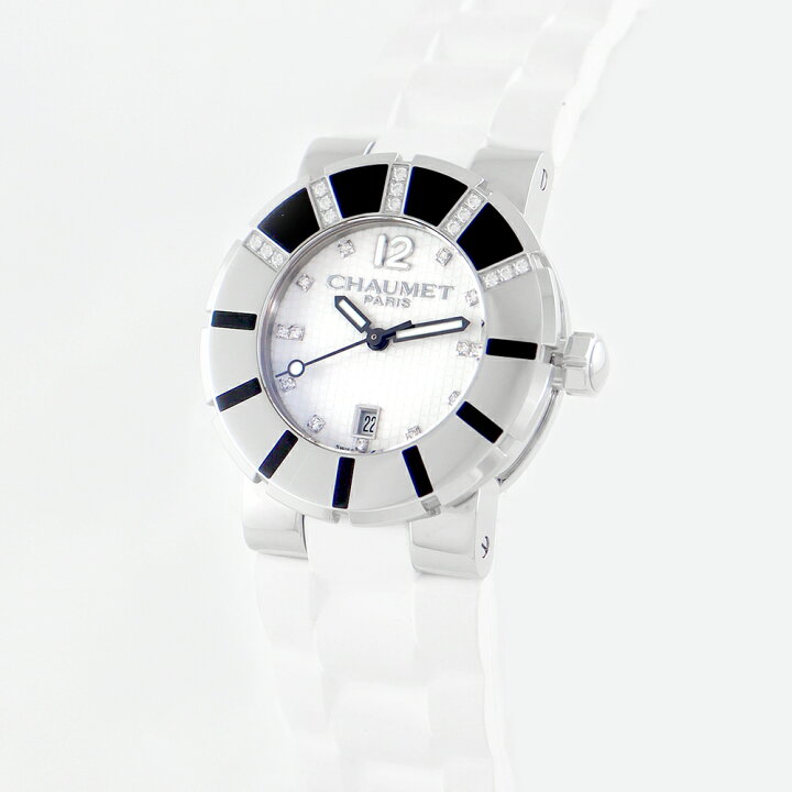 楽天市場】電池交換済 CHAUMET ショーメ クラスワン W17224-33E デイト  
