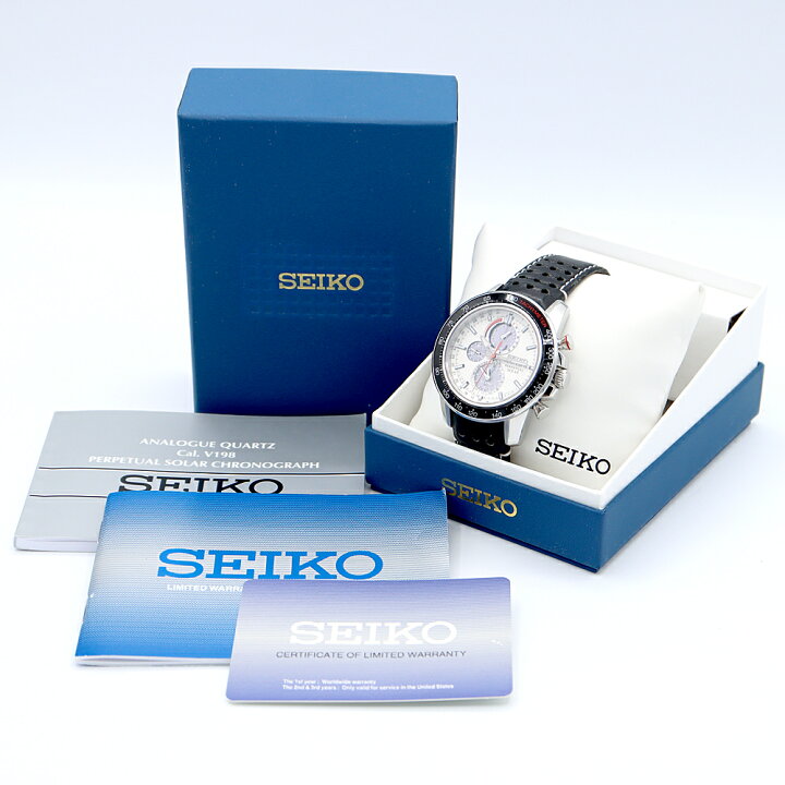 楽天市場】SEIKO セイコー スポーチュラ クロノグラフ SSC359P1 V198 