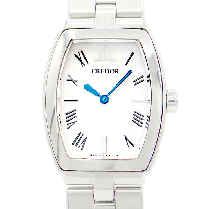 楽天市場】電池交換済 SEIKO セイコー クレドール アクア 5A70-0AE0 青  