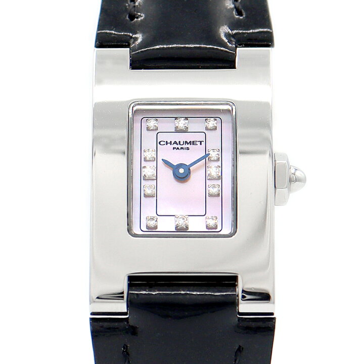 楽天市場】電池交換済 CHAUMET ショーメ スタイルレクタングル W0121D  