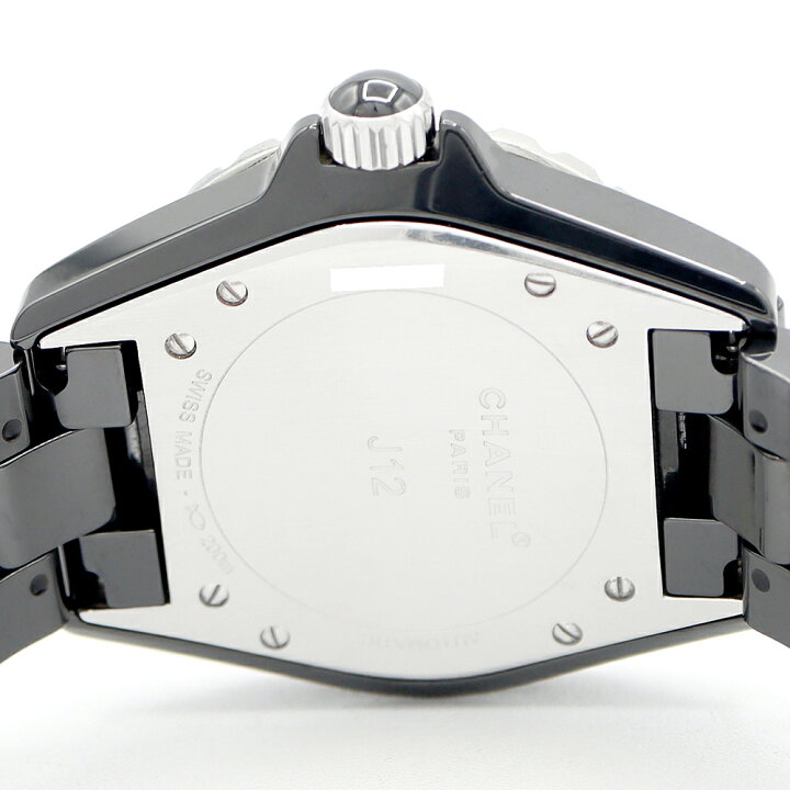 楽天市場】CHANEL シャネル J12 38mm H0950 純正ダイヤモンド 2重 