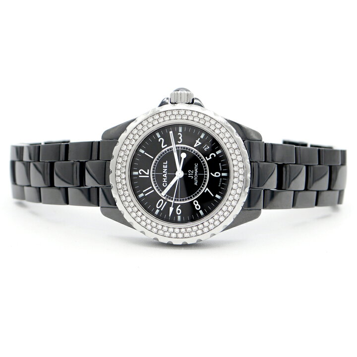 楽天市場】CHANEL シャネル J12 38mm H0950 純正ダイヤモンド 2重 