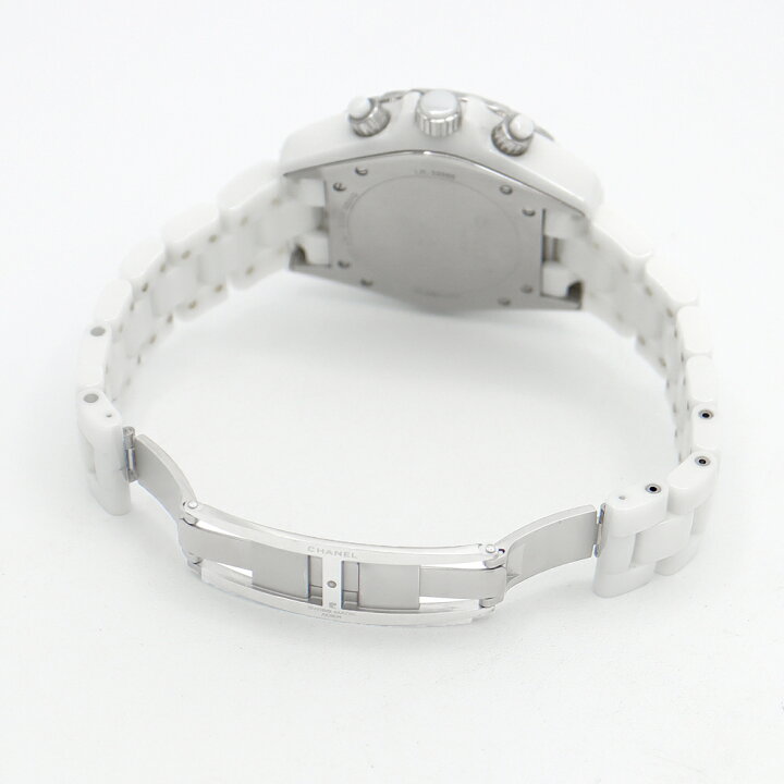 楽天市場】内部点検済 CHANEL シャネル J12 41mm クロノグラフ H1007  
