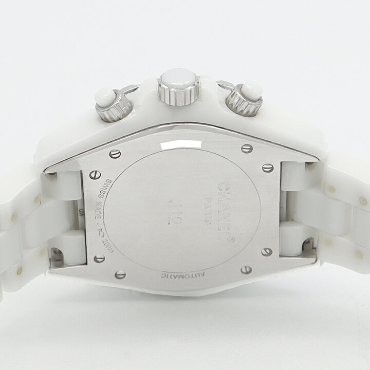 楽天市場】内部点検済 CHANEL シャネル J12 41mm クロノグラフ H1007  