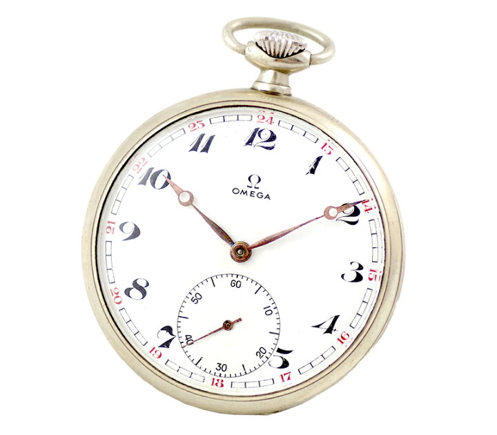 楽天市場】希少品 OMEGA オメガ 懐中時計 15石 48mm 白 ホワイト 文字 