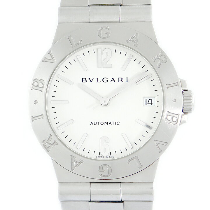 楽天市場】BVLGARI ブルガリ ディアゴノ スポーツ LCV35S デイト 白 