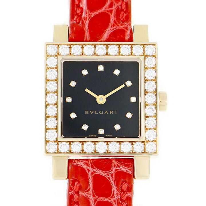 楽天市場】電池交換済 BVLGARI ブルガリ クアドラード SQ22LDGL 純正  