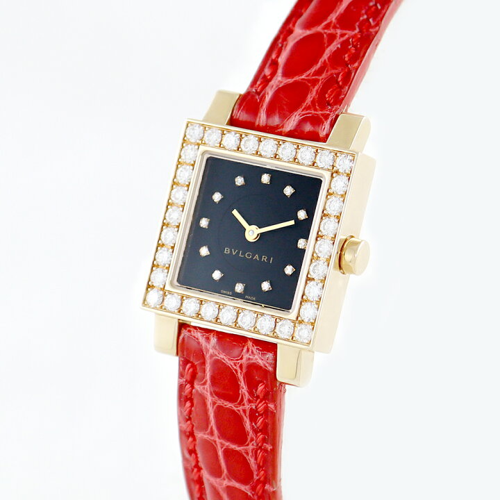 楽天市場】電池交換済 BVLGARI ブルガリ クアドラード SQ22LDGL 純正  