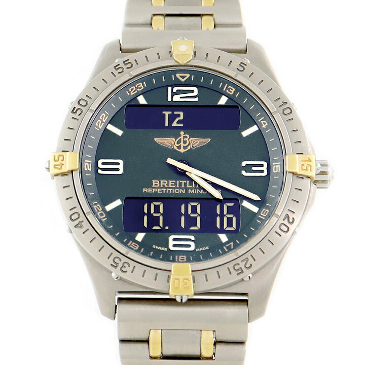 楽天市場】電池交換済 BREITLING ブライトリング エアロスペース リピ  