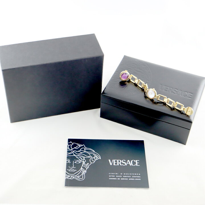 楽天市場】電池交換済 VERSACE ヴェルサーチ DSQ90 メデューサ  