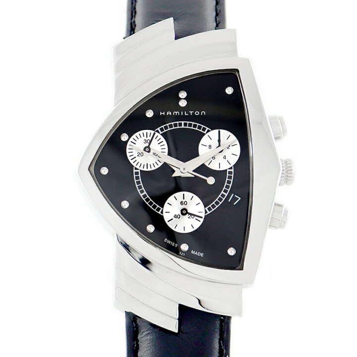 楽天市場】電池交換済 HAMILTON ハミルトン ベンチュラ クロノグラフ  