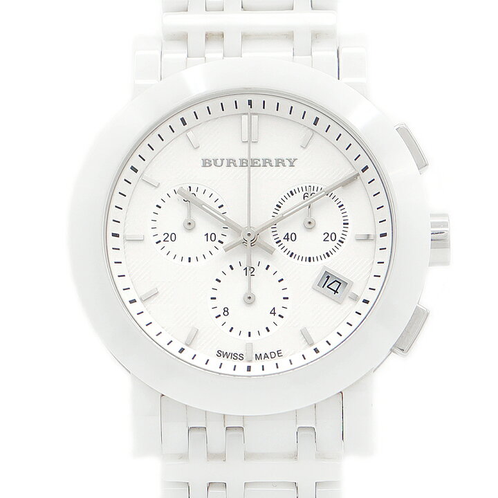 楽天市場】電池交換済 BURBERRY バーバリー ヘリテージ クロノグラフ  