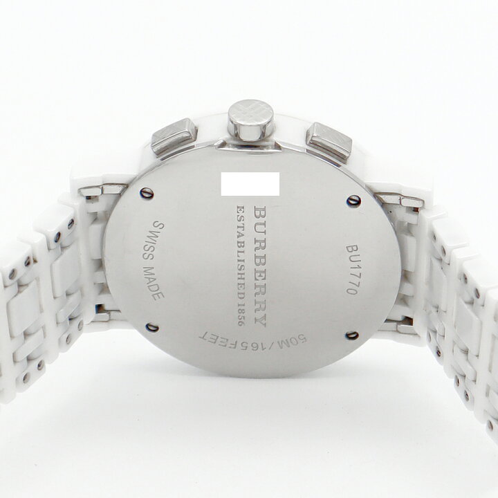 楽天市場】電池交換済 BURBERRY バーバリー ヘリテージ クロノグラフ  