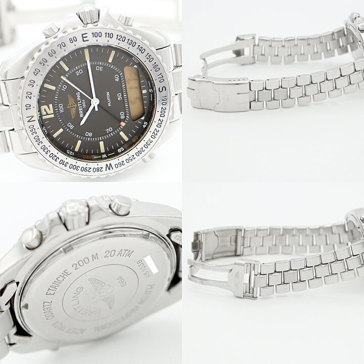 楽天市場】電池交換済 BREITLING ブライトリング プルトン A51038 