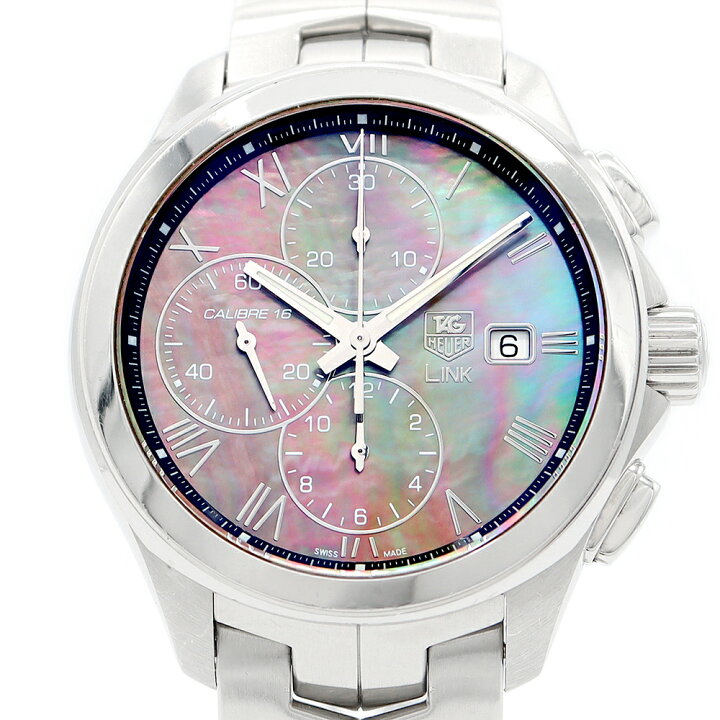 楽天市場】OH済 TAG Heuer タグホイヤー リンク キャリバー16 クロノ 