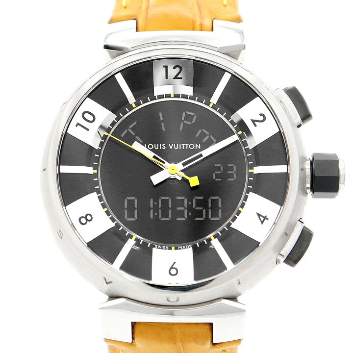 楽天市場】電池交換済 LOUIS VUITTON ルイヴィトン タンブール イン  