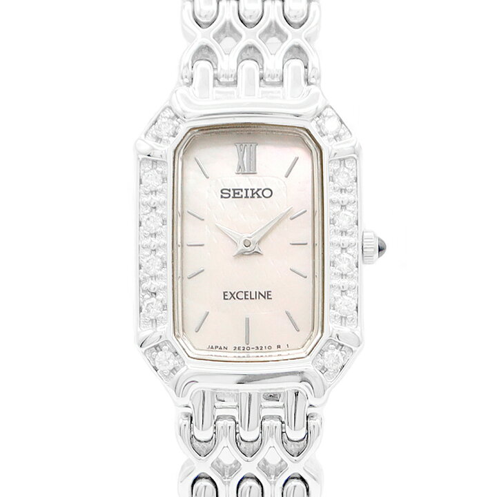 楽天市場】電池交換済 SEIKO セイコー エクセリーヌ ダイヤモンド 2E20 