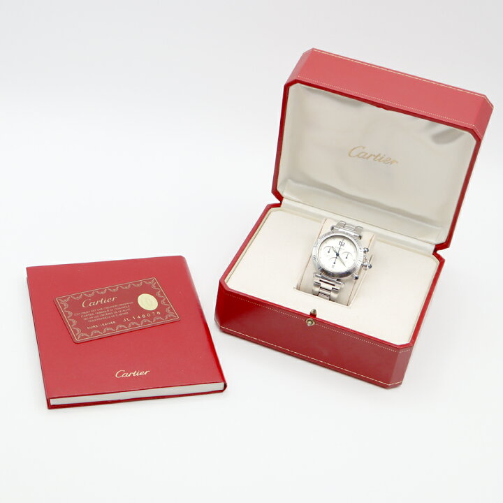 楽天市場】Cartier カルティエ パシャ 38mm クロノグラフ W31030H3  