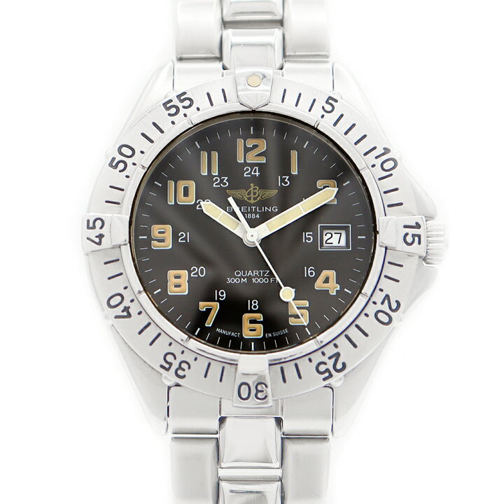 楽天市場】電池交換済 BREITLING ブライトリング コルト A57035 デイト  
