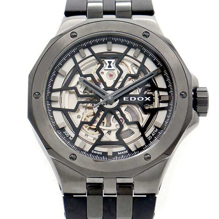 楽天市場】EDOX エドックス デルフィン メカノ 85303 200m防水 裏スケ 