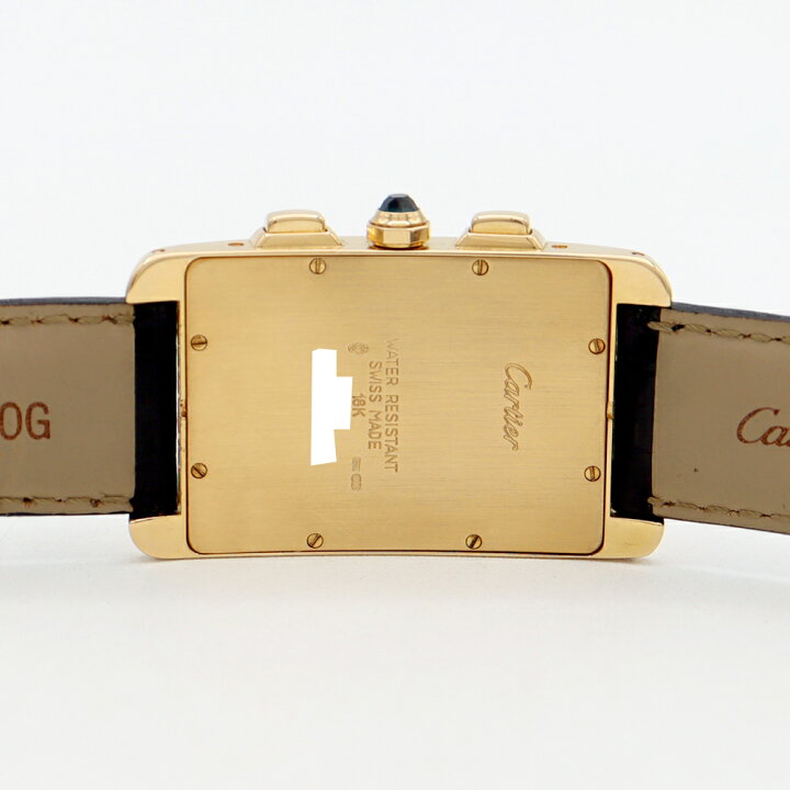 楽天市場】電池交換済 Cartier カルティエ タンクアメリカン LM クロノ  