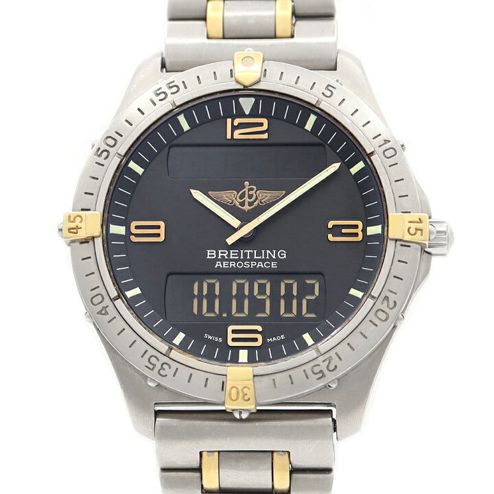 楽天市場】電池交換済 BREITLING ブライトリング エアロスペース 