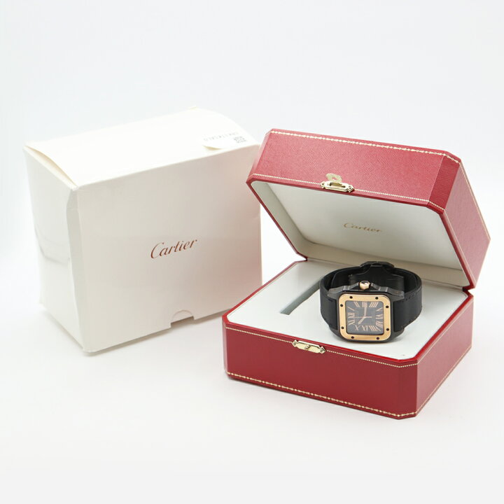 本物 Cartier/カルティエ サントス100 時計 ケース 純正 BOX 箱 